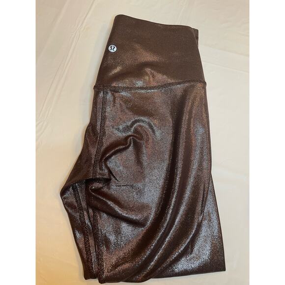 Lululemon Align Pant Shine 6 Radiate Foil Print French Press 25" - Picture 13 of 13